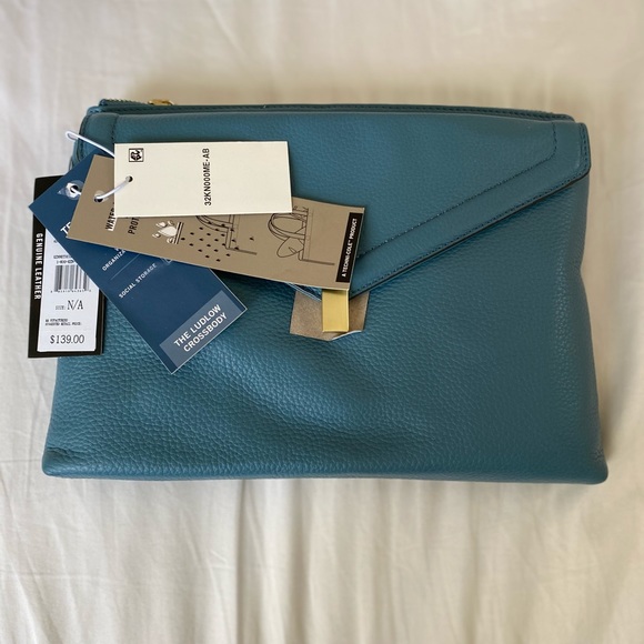 New Kenneth Cole New York Ludlow Crossbody Leather - Picture 3 of 15